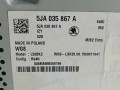 магнитола Skoda Rapid 1 поколение NH 2015, 1.4 л., МКПП, хетчбэк 5 дв., 5JA035867A - фото №6