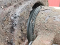 суппорт передний левый Volkswagen Tiguan 1 поколение 2008, 2.0 л., МКПП, внедорожник 5 дв., 5N0615123 - фото №6