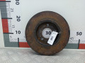 диск тормозной передний Audi A3 8L 1998, 1.6 л., МКПП, хетчбэк 3 дв., 6R0615301C - фото №2