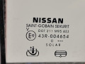 дверь задняя правая Nissan Navara D40 2010, 2.5 л., МКПП, пикап, 82100EB30J - фото №2