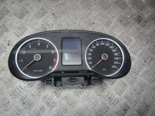 щиток приборов (приборная панель) Volkswagen Polo 4 поколение [рестайлинг] 2009, 1.4 л., МКПП, хетчбэк 5 дв., 6R0920860H