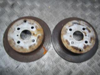 диск тормозной задний Toyota Yaris P1 2002, 1.4 л., АКПП, хетчбэк 5 дв.