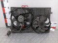 вентилятор радиатора Volkswagen Polo 4 поколение 2003, 1.2 л., МКПП, хетчбэк 3 дв., 6X0959455C - фото №2