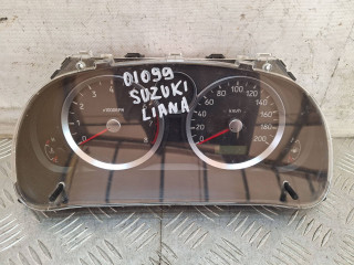 щиток приборов (приборная панель) Suzuki Liana 1 поколение 2004, 1.6 л., бензин, МКПП, седан, 3411059J00, 341109J0