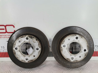 диск тормозной задний Mitsubishi Colt 6 поколение (Z20/Z30) 2005, 1.3 л., МКПП, хетчбэк 3 дв., 4605A076