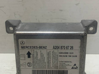 блок AirBag Mercedes-Benz C-Класс W204/S204 2009, 2.2 л., дизель, МКПП, универсал, A2048706726