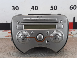 магнитола Nissan Micra 4 поколение (K13) [рестайлинг] 2013, 1.2 л., АКПП, хетчбэк 5 дв., 281851HA0B