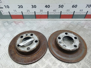 диск тормозной задний Volkswagen Golf 4 поколение 2001, 1.9 л., МКПП, хетчбэк 3 дв., 2Q0615601H