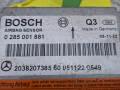 блок AirBag Mercedes-Benz C-Класс W203/S203/CL203 [рестайлинг] 2005, 3.0 л., бензин, АКПП, седан, 0285001881, 2038207385 - фото №5