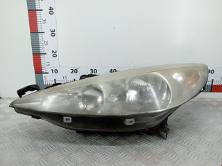 фара левая Peugeot 207 1 поколение 2008, 1.4 л., МКПП, хетчбэк 3 дв., 9680131780