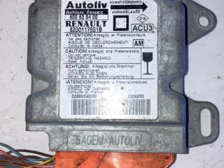 блок AirBag Renault Laguna 2 поколение 2005, МКПП, универсал, 600639400, 820117651B