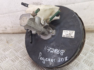 вакуумный усилитель тормозов Peugeot 307 1 поколение 2004, 204024610, 9639662280