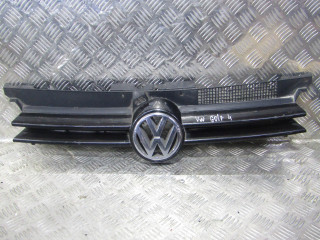 решетка радиатора Volkswagen Golf 4 поколение (1997 - 2006), чёрный, 1J0853655G