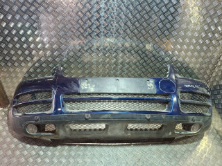 бампер передний Volkswagen Touareg 1 поколение (2002 - 2007), синий, 7L6807217AGGRU, 7L6807217R, 7L6807061L