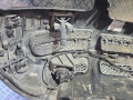 бампер передний Volkswagen Touareg 1 поколение (2002 - 2007), черный, 7L6807217AGGRU, 7L6807217R, 7L6807061L - фото №16