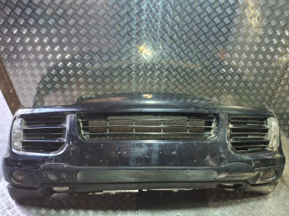 бампер передний Porsche Cayenne 957 [рестайлинг] (2007 - 2010), черный, 95550531113G2X