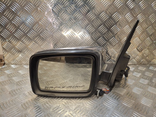 зеркало наружное левое Land Rover Range Rover 3 поколение [рестайлинг] L322 (2005 - 2009), хром, CRB000772PUY