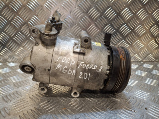 компрессор кондиционера Ford Focus 3 поколение (2011 - 2015), 2.0 л., бензин, BV6N19D629BG, BV6N19D629BF, BV6N19D629BC, BV6N19D629BB, BV6N19D629BD, BV6N19D629BE, 1854689, CV6N19D629BA