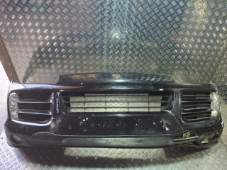 бампер передний Porsche Cayenne 957 [рестайлинг] (2007 - 2010), черный, 95550531113G2X