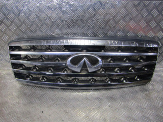 решетка радиатора Infiniti FX35 1 поколение [рестайлинг] (2006 - 2008), 62310CL70A, 62310CL70B