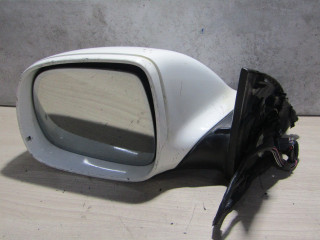 зеркало наружное левое Audi Q7 4L (2005 - 2009), белый, 4L1857409AD01C, 4L1857409AD