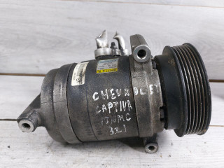 компрессор кондиционера Chevrolet Captiva 1 поколение (2006 - 2011), 3.2 л., 10 HM, бензин, 96861886, 20910244, 93743412, 96629607