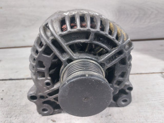генератор Volkswagen Golf 6 поколение (2008 - 2012), 1.4 л., TSI, CAXA, бензин, 03C903025D, TG14C027, 03C903023A