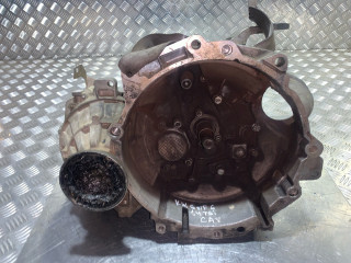 КПП механическая (МКПП) Volkswagen Golf 6 поколение (2008 - 2012), 1.4 л., TSI, CAVD, бензин, МКПП, передний привод, 02S300046P, KWB
