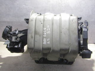 коллектор впускной Audi A6 4F/C6 (2004 - 2008), 2.4 л., BDW, бензин, 06E133201L, 06E133201H, 06E133201G, 06E133151, 06E133151E
