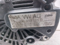 генератор Volkswagen Golf 6 поколение (2008 - 2012), 1.4 л., TSI, CAXA, бензин, 03C903025D, TG14C027, 03C903023A - фото №6