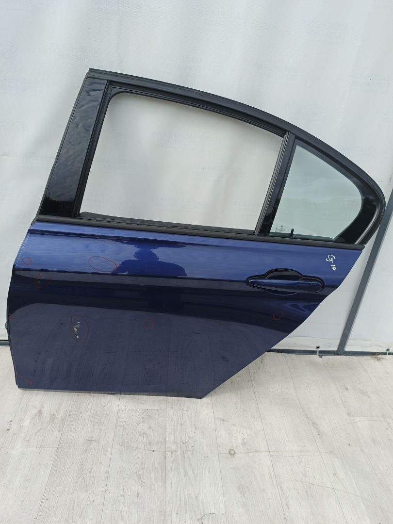 дверь задняя левая BMW 3 серия F30/F31/F34 F30 2012, 3.0 л., N55 B30 A, бензин, АКПП, black sapphire metallic (475), седан, задний привод - фото №1