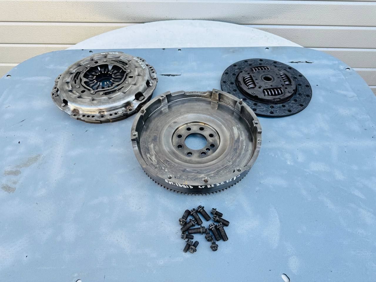 комплект сцепления Ford Transit 8 поколение (2013 - 2018), 2.2 л., дизель, задний привод, BK317550BA, BK3Q6375AB - фото №1