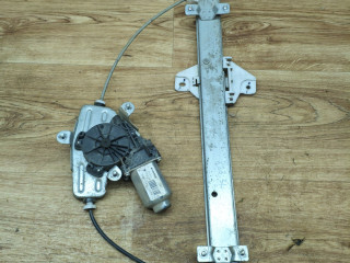 стеклоподъемник электрический задний левый Hyundai Solaris 1 поколение 2013, 1.6 л., G4FC, бензин, АКПП, седан