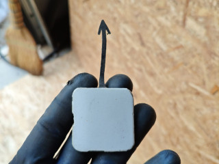 заглушка переднего бампера под крюк Geely SC7 1 поколение 2013, 1.8 л., JL4G18, бензин, МКПП, седан