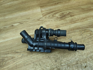 корпус термостата Peugeot 3008 1 поколение 2010, 1.6 л., 9HR (DV6C), дизель, робот, внедорожник 5 дв., 9684588980