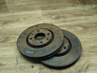 диск тормозной передний Peugeot 3008 1 поколение 2010, 1.6 л., 9HR (DV6C), дизель, робот, внедорожник 5 дв.