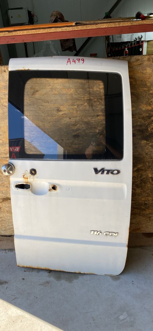 дверь задняя распашная правая Mercedes-Benz Vito W639 (2003 - 2010), дизель, МКПП, микроавтобус - фото №1