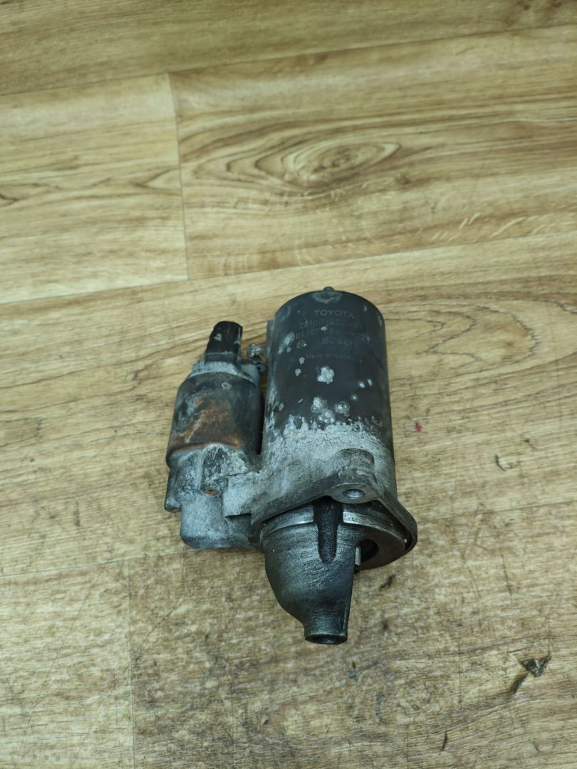 стартер Toyota Corolla 9 поколение (E120/E130) 2002, 1.4 л., 4ZZ-FE, бензин, МКПП, хетчбэк 5 дв., 28100-0D030, 0001107088 - фото №1