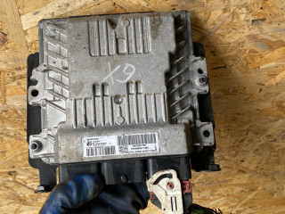 блок управления двигателем Peugeot 3008 1 поколение 2010, 1.6 л., 9HR (DV6C), дизель, робот, внедорожник 5 дв., 9676587780, HW9666571380