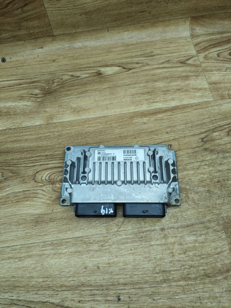 блок управления АКПП Renault Duster 1 поколение 2012, 2.0 л., F4R 403, бензин, АКПП, внедорожник 5 дв., передний привод, 310320167R, 310320166R - фото №1