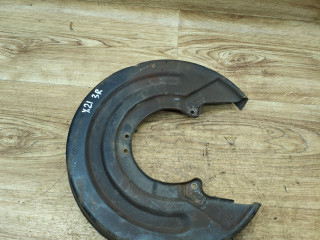 защитный кожух тормозного механизма Volkswagen Transporter T5 2004, 1.9 л., AXC, дизель, МКПП, микроавтобус, 7E0615611