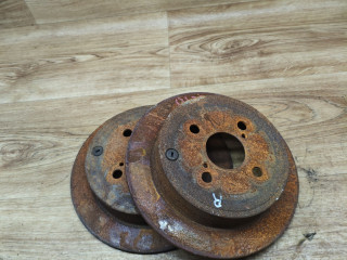 диск тормозной задний Toyota Corolla 9 поколение (E120/E130) 2002, 1.4 л., 4ZZ-FE, бензин, МКПП, хетчбэк 5 дв.