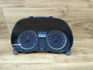 щиток приборов (приборная панель) Hyundai Solaris 1 поколение 2013, 1.6 л., G4FC, бензин, АКПП, седан, 94003-4L215