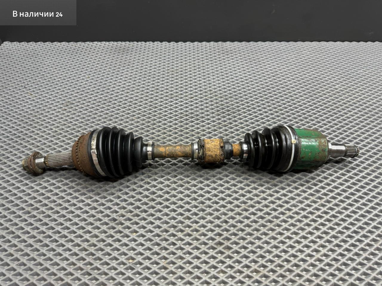 Привод колеса лев. Mitsubishi Lancer 9 поколение 2004, 1.3 л., 4G13 (8V), бензин, МКПП, a31a cool silver, седан, передний привод, MR953745, MR580577, MR518371, MR953865 - фото №1