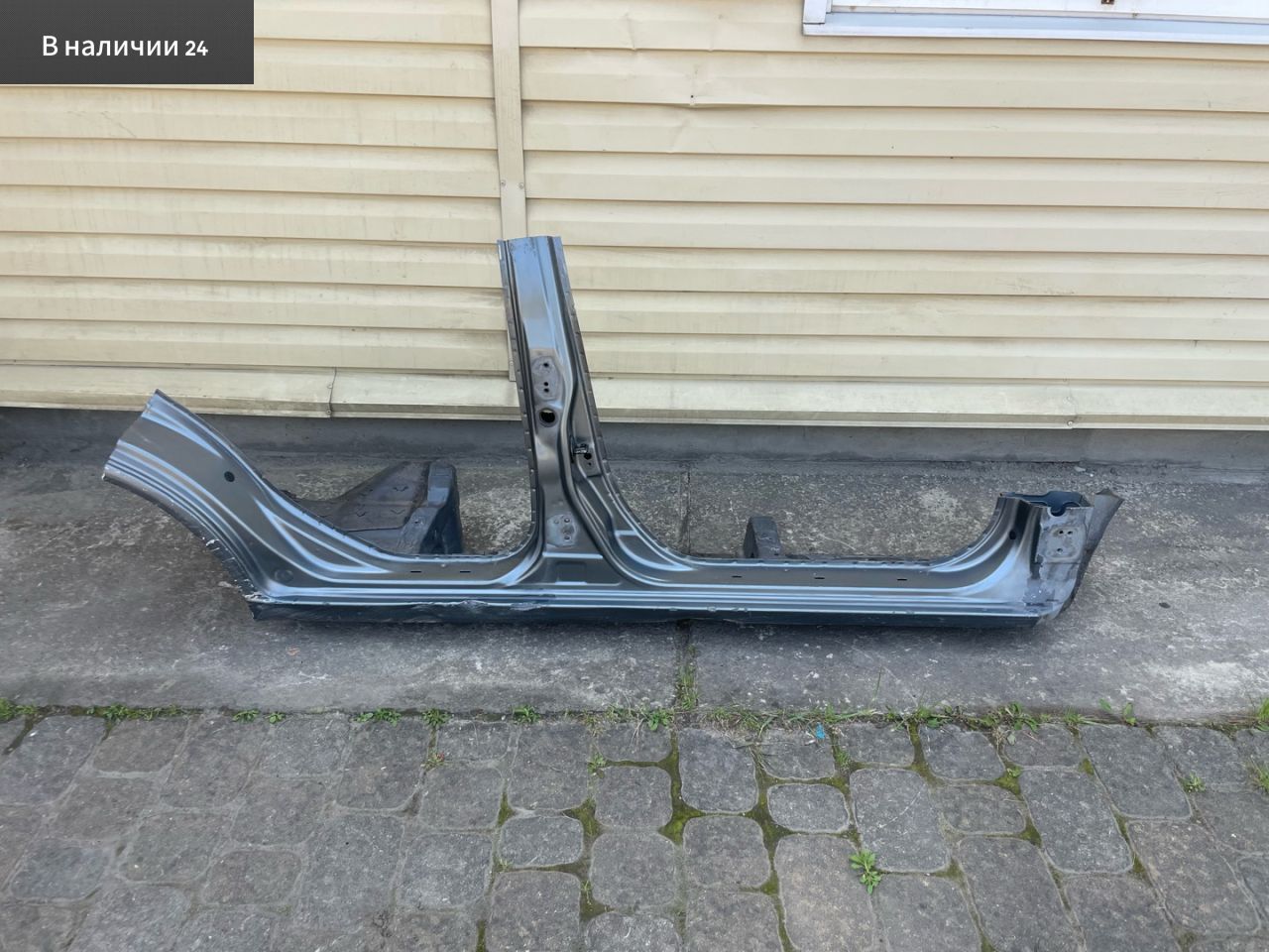 порог правый Hyundai Accent 2 поколение (LC) LC 2007, 1.5 л., G4EC-G, бензин, МКПП, серый s10, седан, передний привод, 71322-250B0 - фото №1