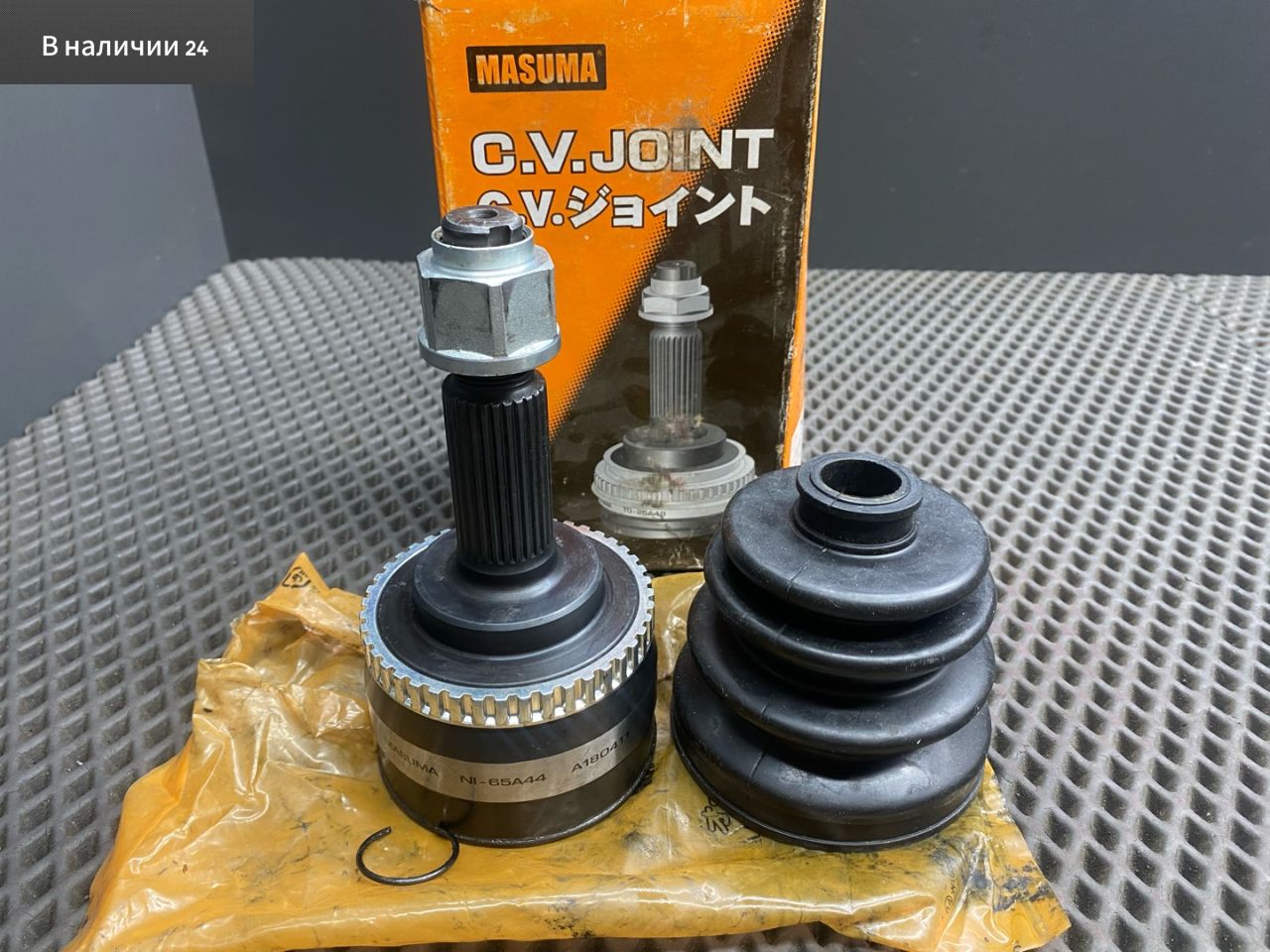 ШРУС наружный Nissan Primera P12 2002, 1.6 л., QG16DE, бензин, 39100-WA010, 39100-WA015, 39100-WA310, 39100-WF110, 39100-WF115, 39101-WF110, 39101-WF115, 39101-WF170, 39211-0E010, 39211-0E015, 39211-2J200, 39211-5J000, 39211-5V070, 39211-5V471, NI-65A44 - фото №1