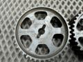 шкив распредвала Kia Spectra 1 поколение [2-й рестайлинг] SD 2004, 1.6 л., S6D, бензин, МКПП, c5-diamond silver, седан, передний привод, 242112X000, HYUNDAI - фото №3