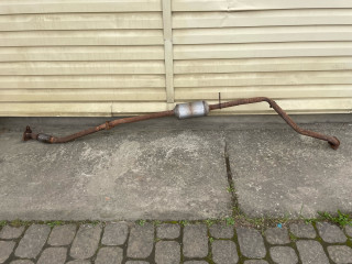 глушитель Kia Rio 1 поколение [рестайлинг] DC 2004, 1.5 л., A5D, бензин, АКПП, c5 - diamond silver серебро, универсал, передний привод, 28650FD300