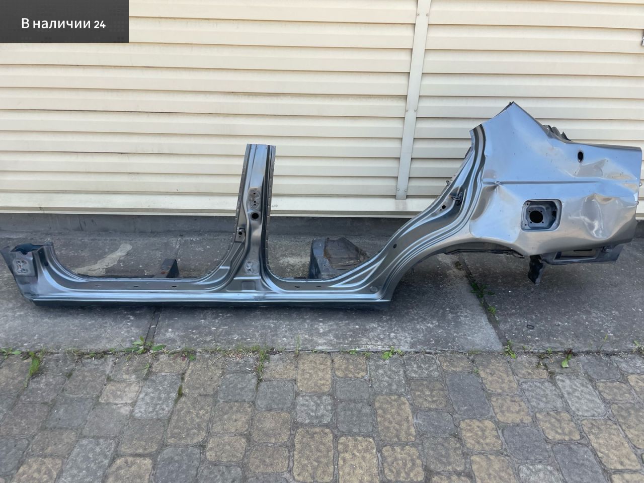 порог левый Hyundai Accent 2 поколение (LC) LC 2007, 1.5 л., G4EC-G, бензин, МКПП, серый s10, седан, передний привод, 71312-250B0 - фото №1