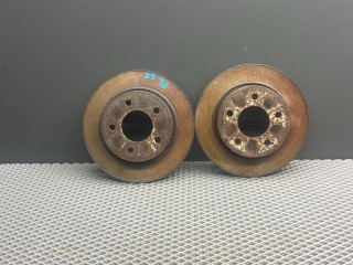 диски тормозные задние Mazda 3 2 поколение [рестайлинг] BL 2011, 1.6 л., Z6, бензин, АКПП, 34k crystal white pearl tricoat, седан, передний привод, C24Y-26-251C